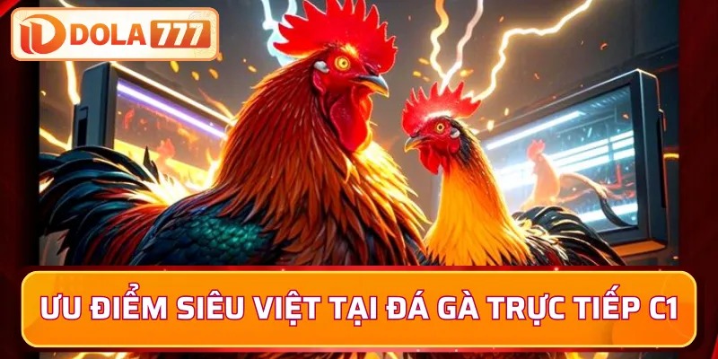 Ưu điểm siêu việt tại đá gà trực tiếp c1